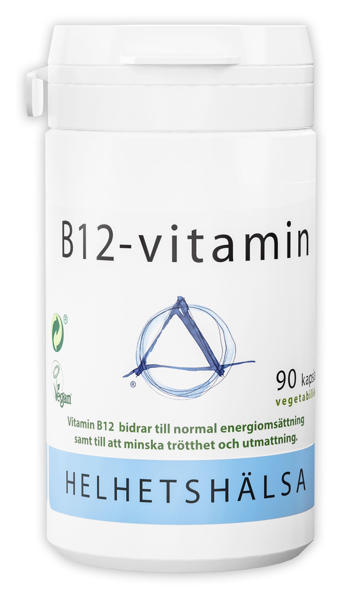 Helhetshälsa B12-vitamin 500µg 90 kapslar
