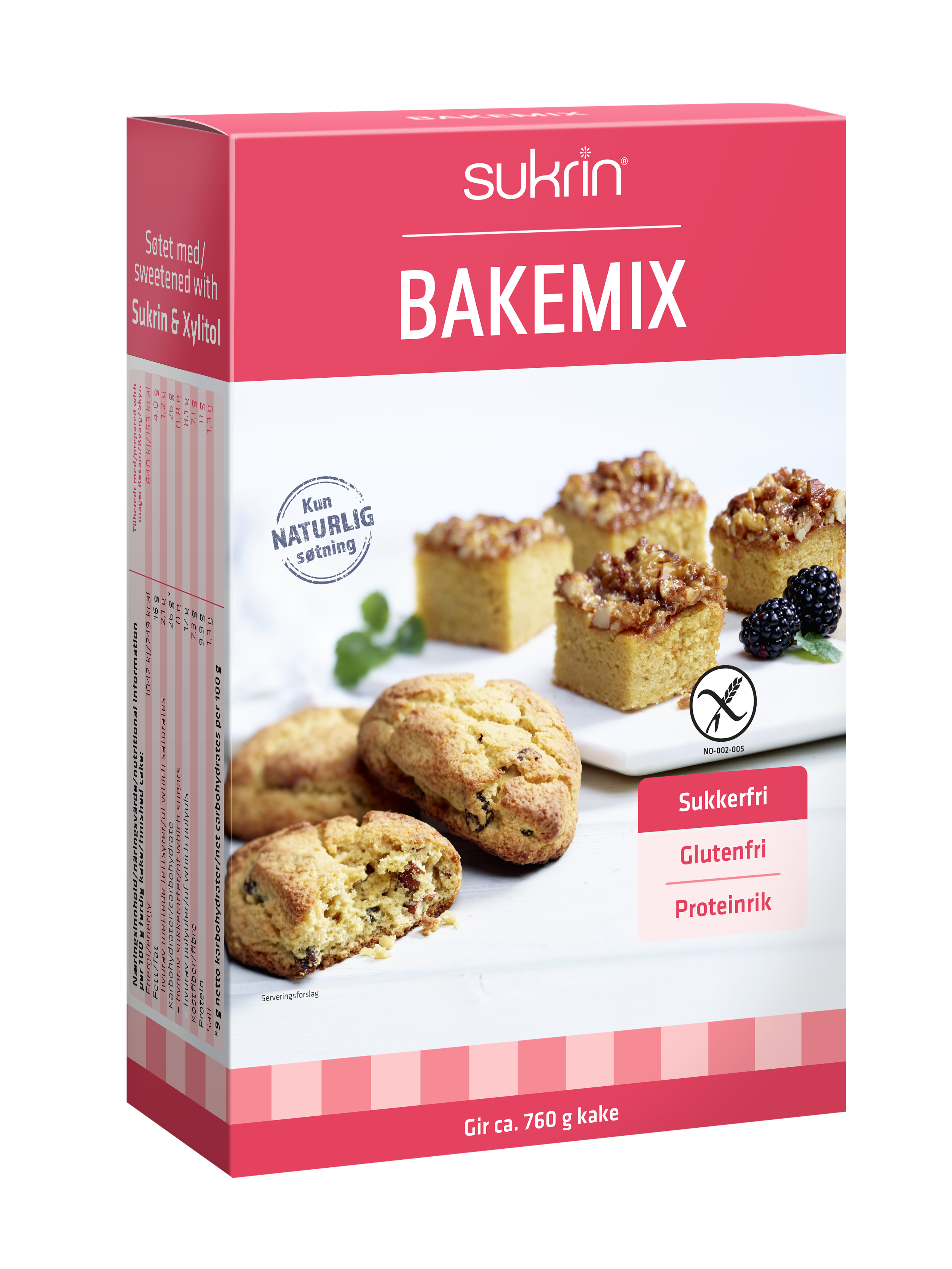 Sukrin Baking Mix Sugar-free 340g
