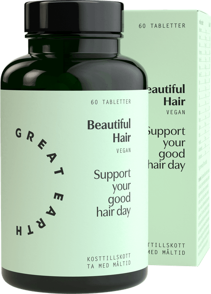 Great Earth Beautiful Hair 60 tabletter