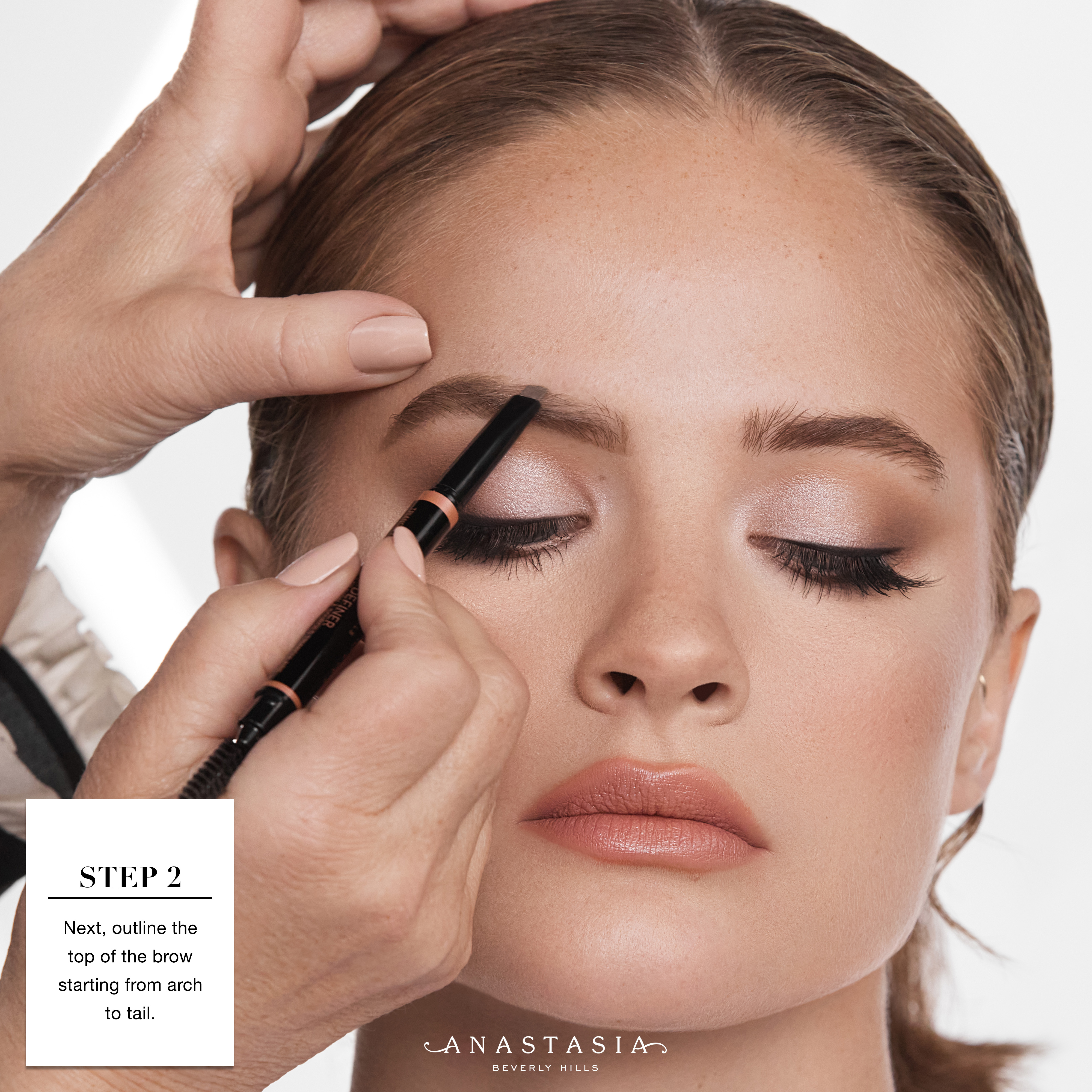 Köp Anastasia Beverly Hills Brow Definer Dark Brown 1 st | Apohem | Augenbrauen-Make-Up