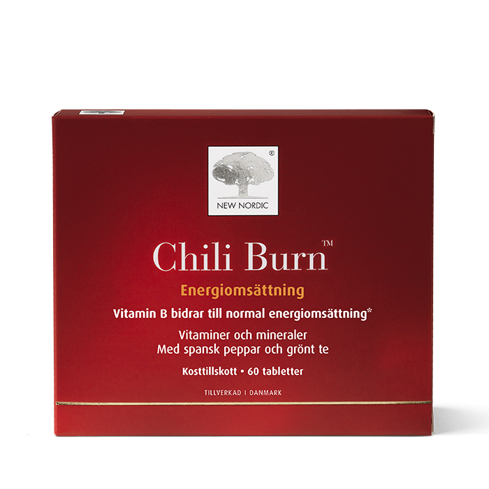 New Nordic Chili Burn 120 tabletter