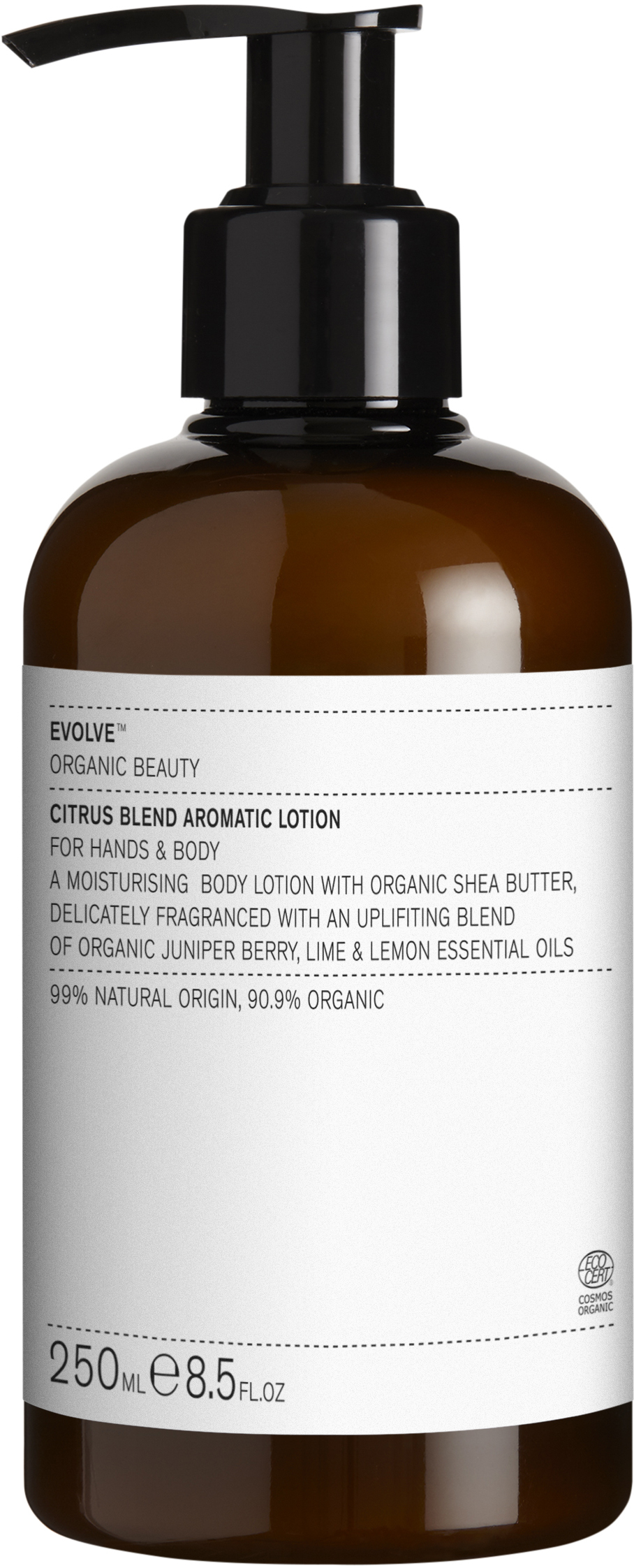 Evolve Organic Beauty Citrus Blend Aromatic Hand & Body Lotion 250 ml