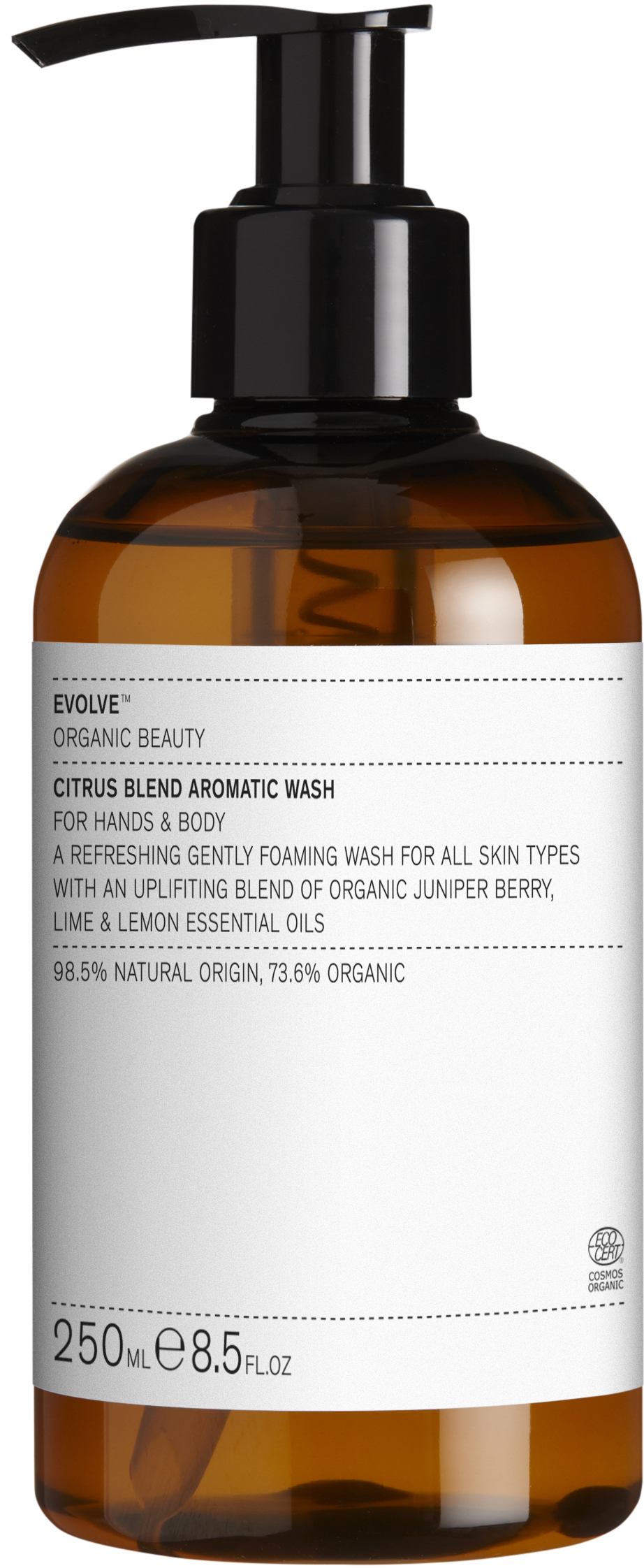 Evolve Organic Beauty Citrus Blend Aromatic Hand & Body Wash 250 ml