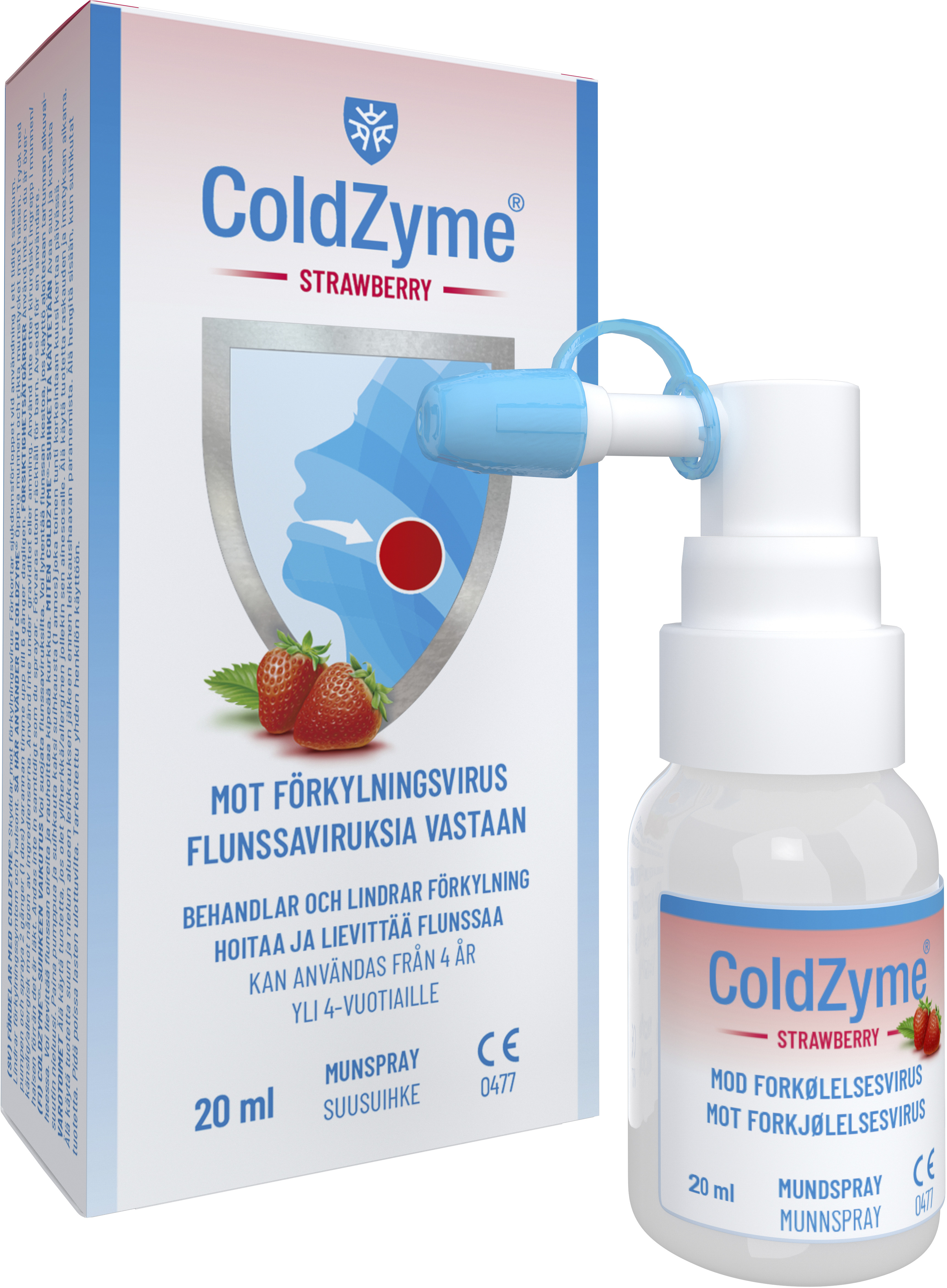 ColdZyme  Strawberry Munspray Mot Förkylning 20 ml