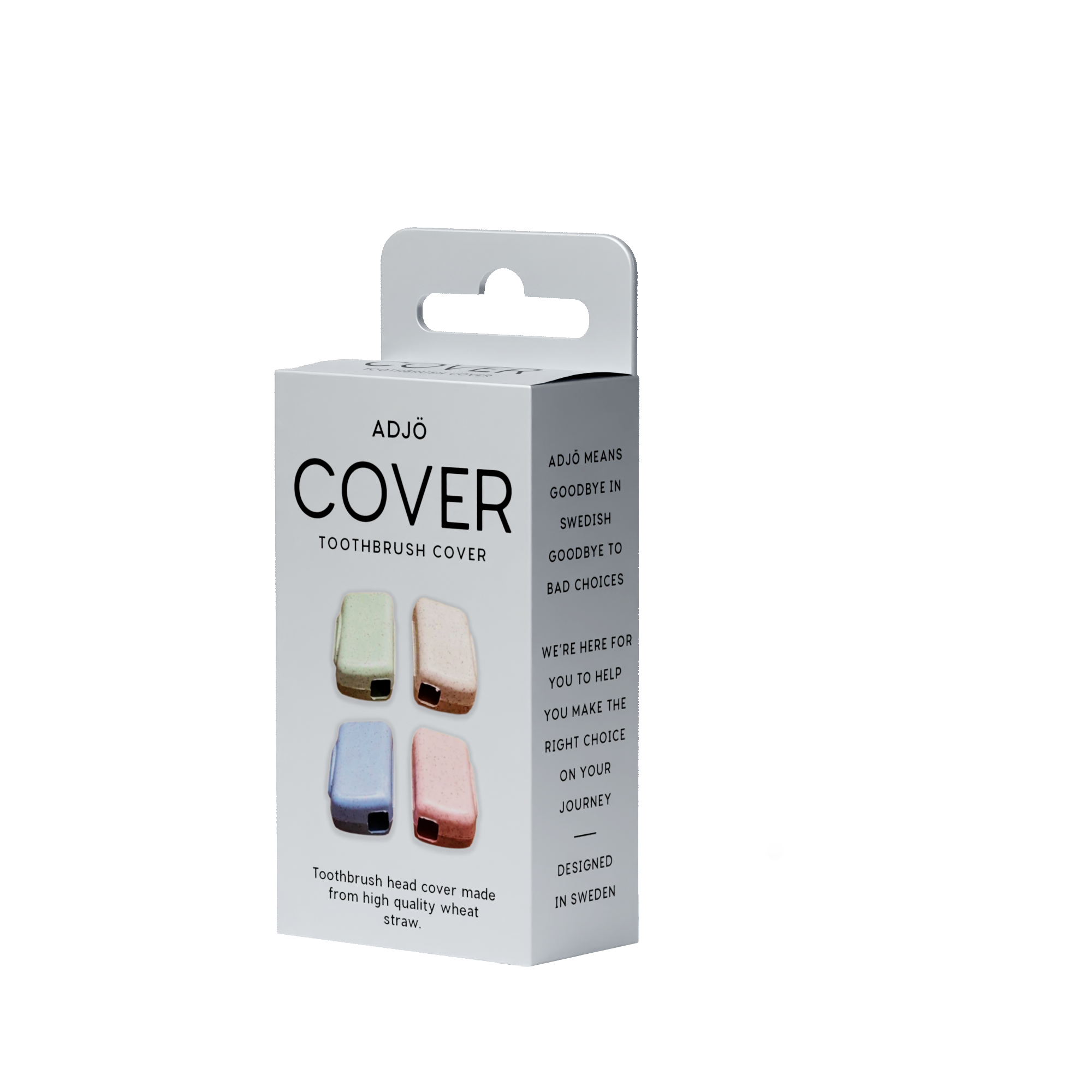 ADJÖ COVER Toothbrush Cover 4-pack