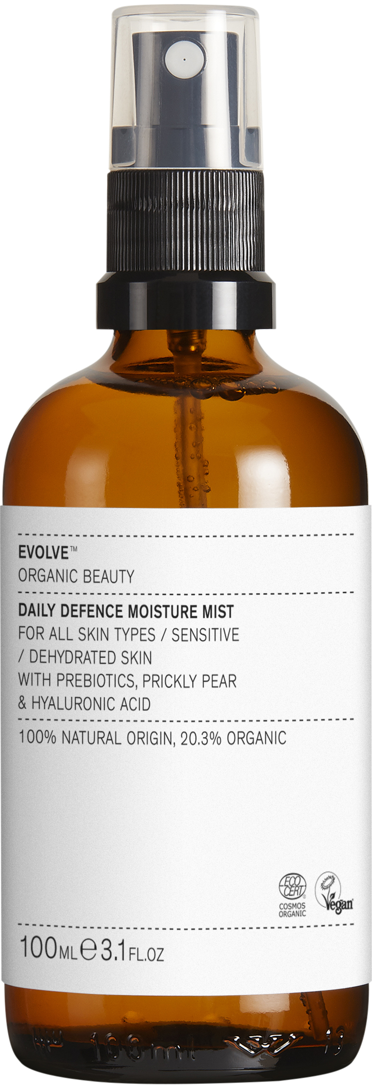Evolve Organic Beauty Daily Defence Moisture Mist Prebiotic 100 ml