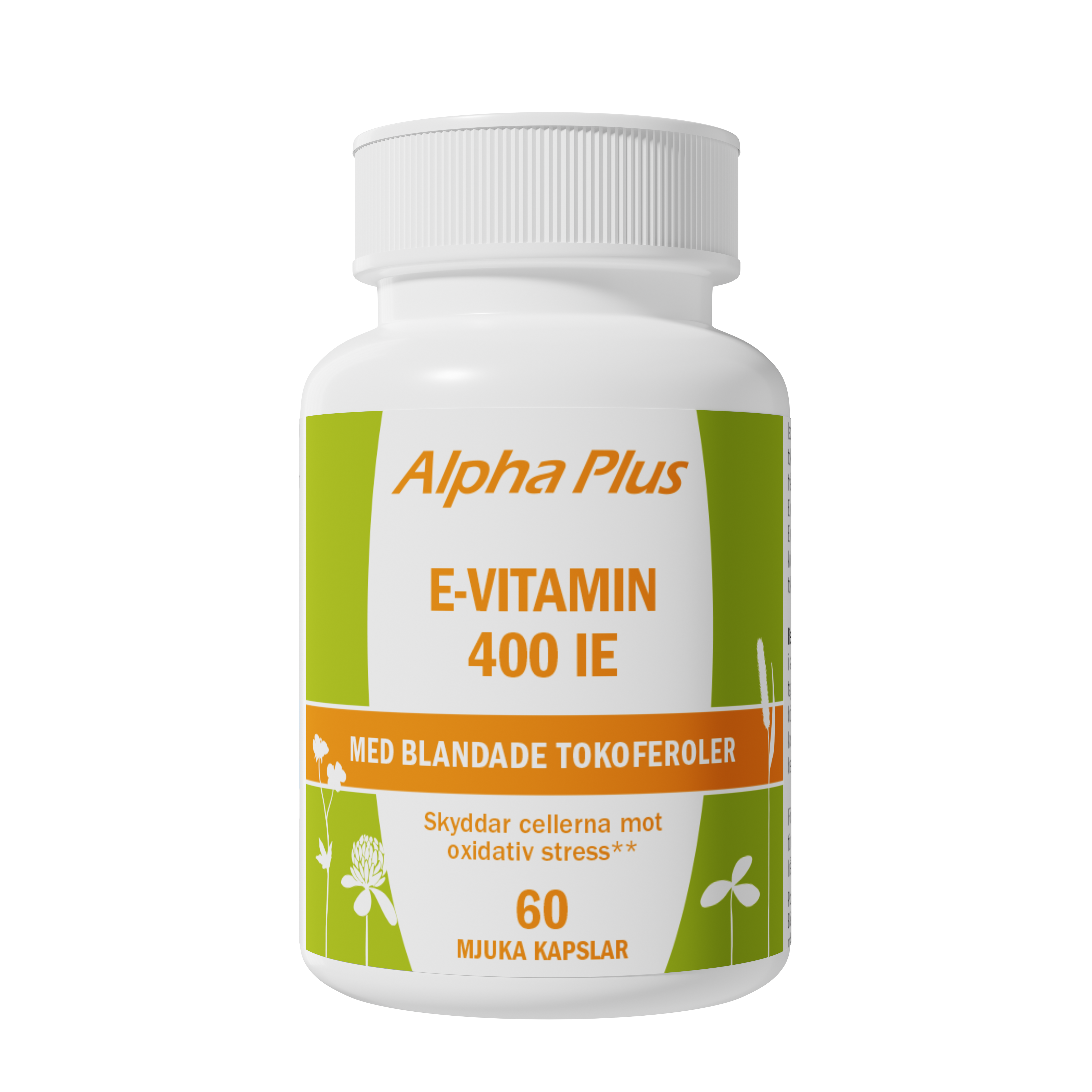 Alpha Plus E-vitamin 400 IE 60 kapslar