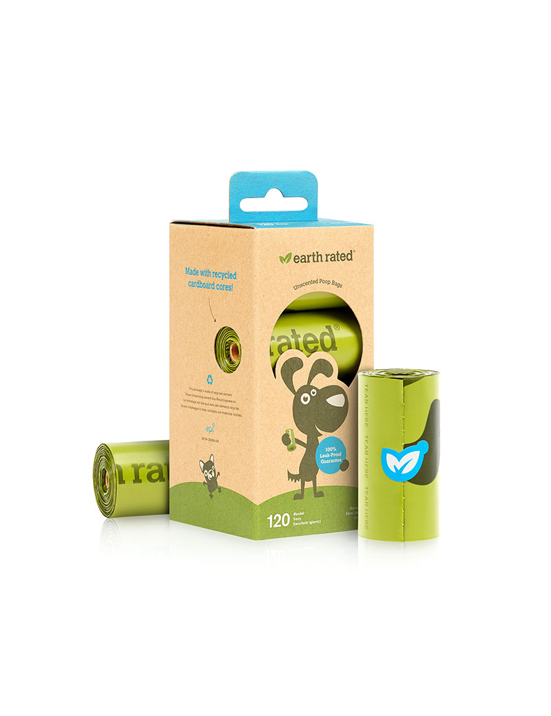 Earth Rated Eco-Friendly Refillpåsar Oparfymerad 8-pack