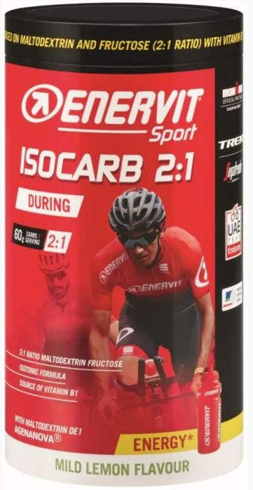 Enervit Isocarb 2:1 Citron 650 g