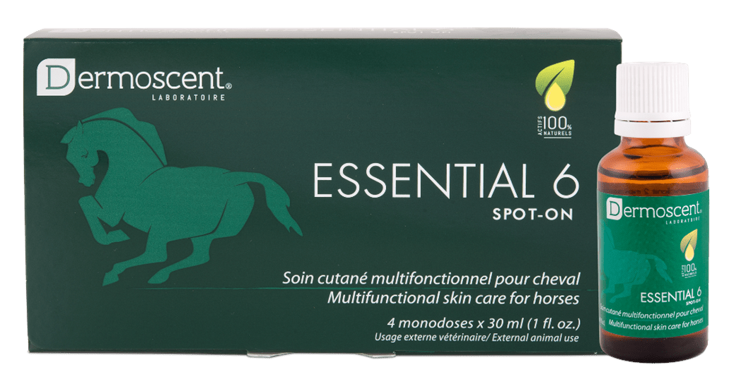 Dermoscent Essential 6® Spot-on för hästar 4 x 30 ml