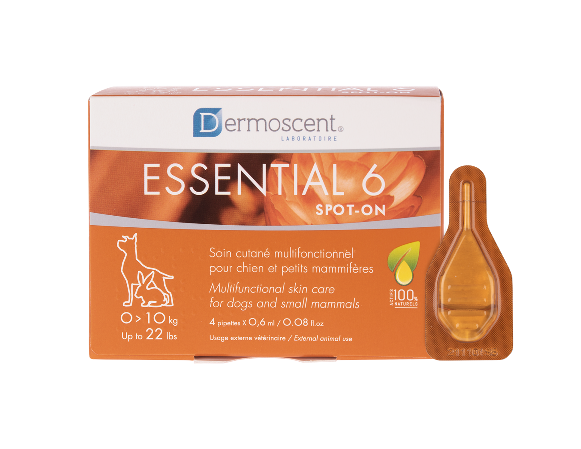 Köp Dermoscent Essential 6® Spot-on för hundar & små däggdju | Apohem