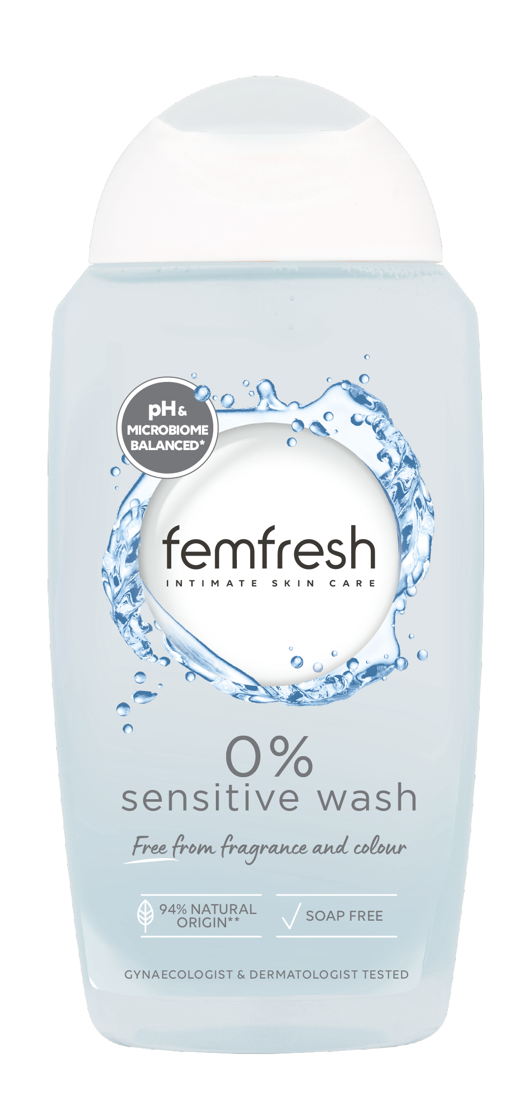 Köp Femfresh 0 Sensitive Wash 250 ml Apohem