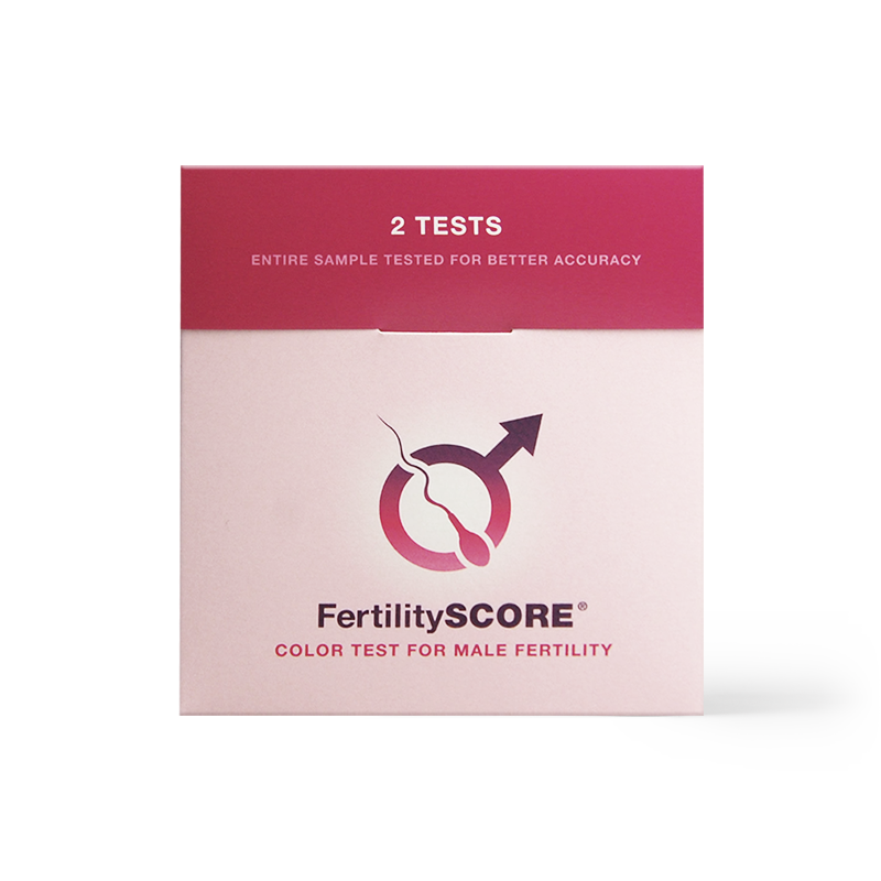 FertilityScore Manligt Fertilitetstest Test Av Sperma 2 st