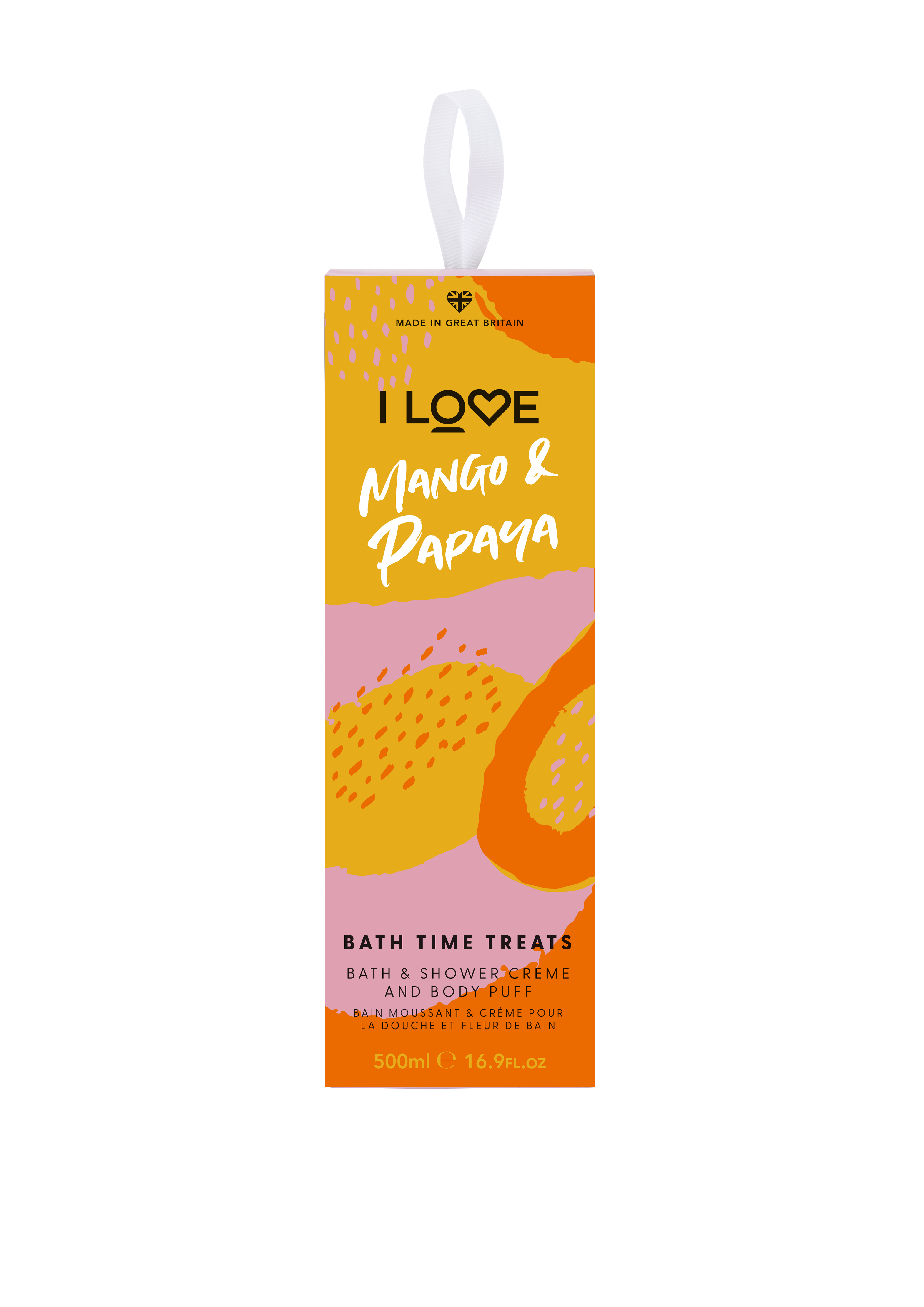 I Love Originals Bath Time Treat Mango & Papaya Set 500 ml