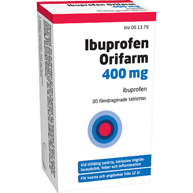 Orifarm Ibuprofen 400 mg 30 tabletter