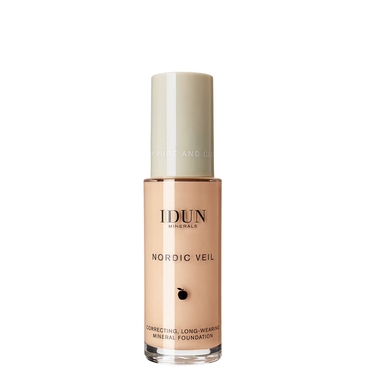 IDUN Minerals Liquid Mineral Foundation Nordic Veil Siri Neutral Medium 26 ml
