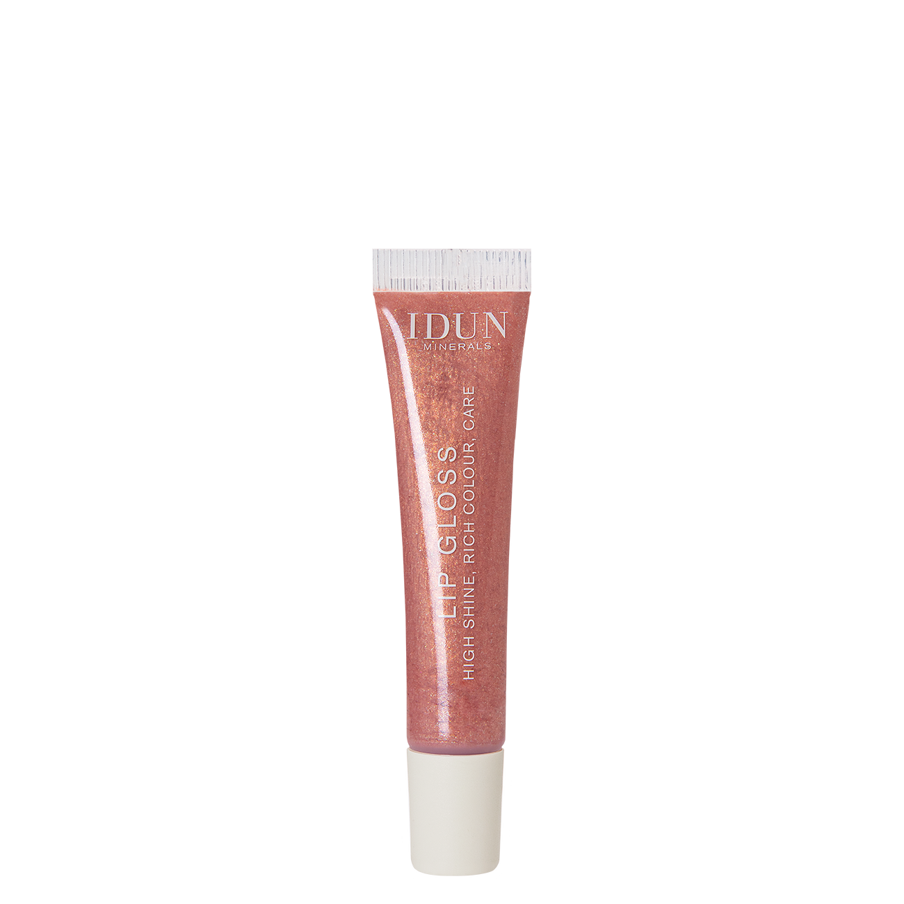 IDUN Minerals Lipgloss Charlotte Shimmering Nude Pink 6 ml