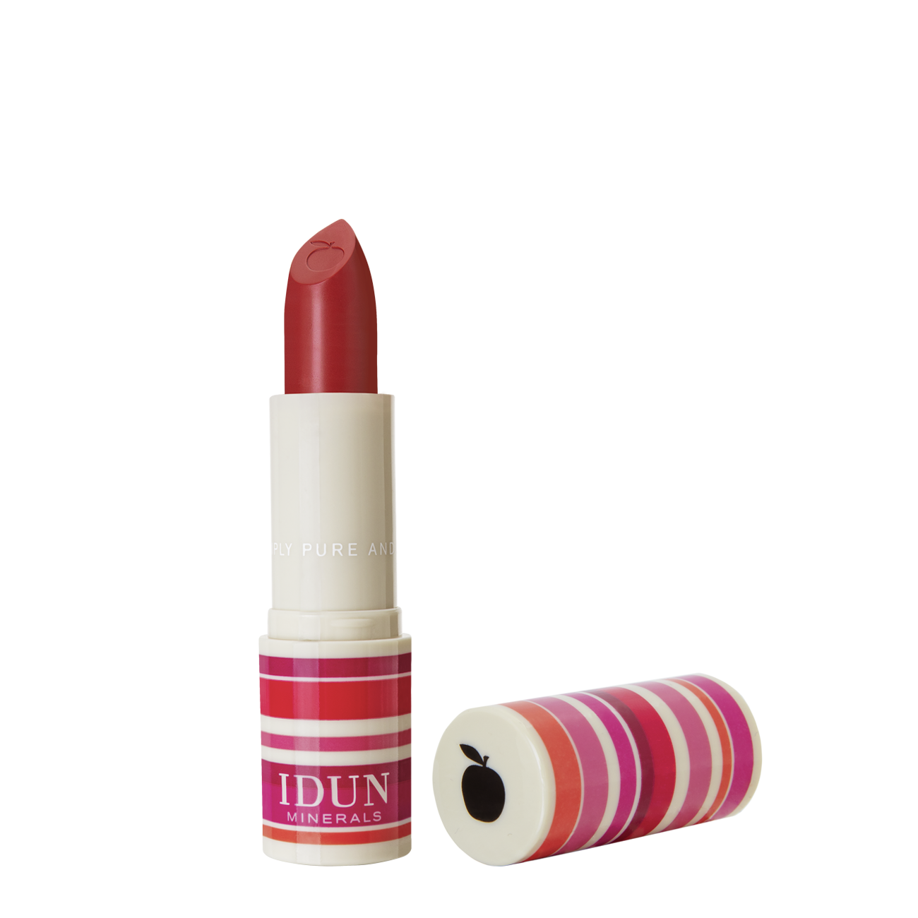 IDUN Minerals Matte Lipstick Körsbär Rose Pink 4 g