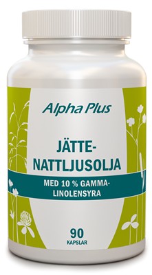 Alpha Plus Jättenattljusolja 90 kapslar