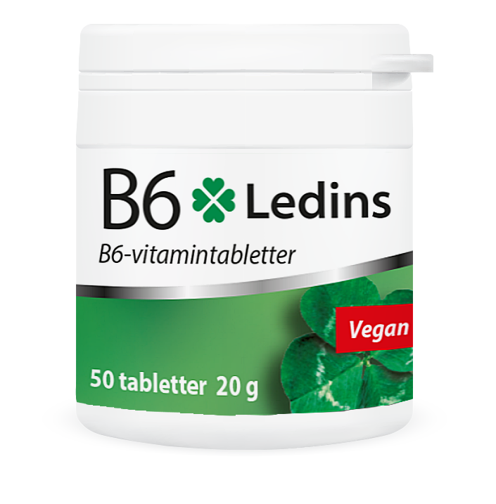 Ledins Vitamin B6 50 tabletter