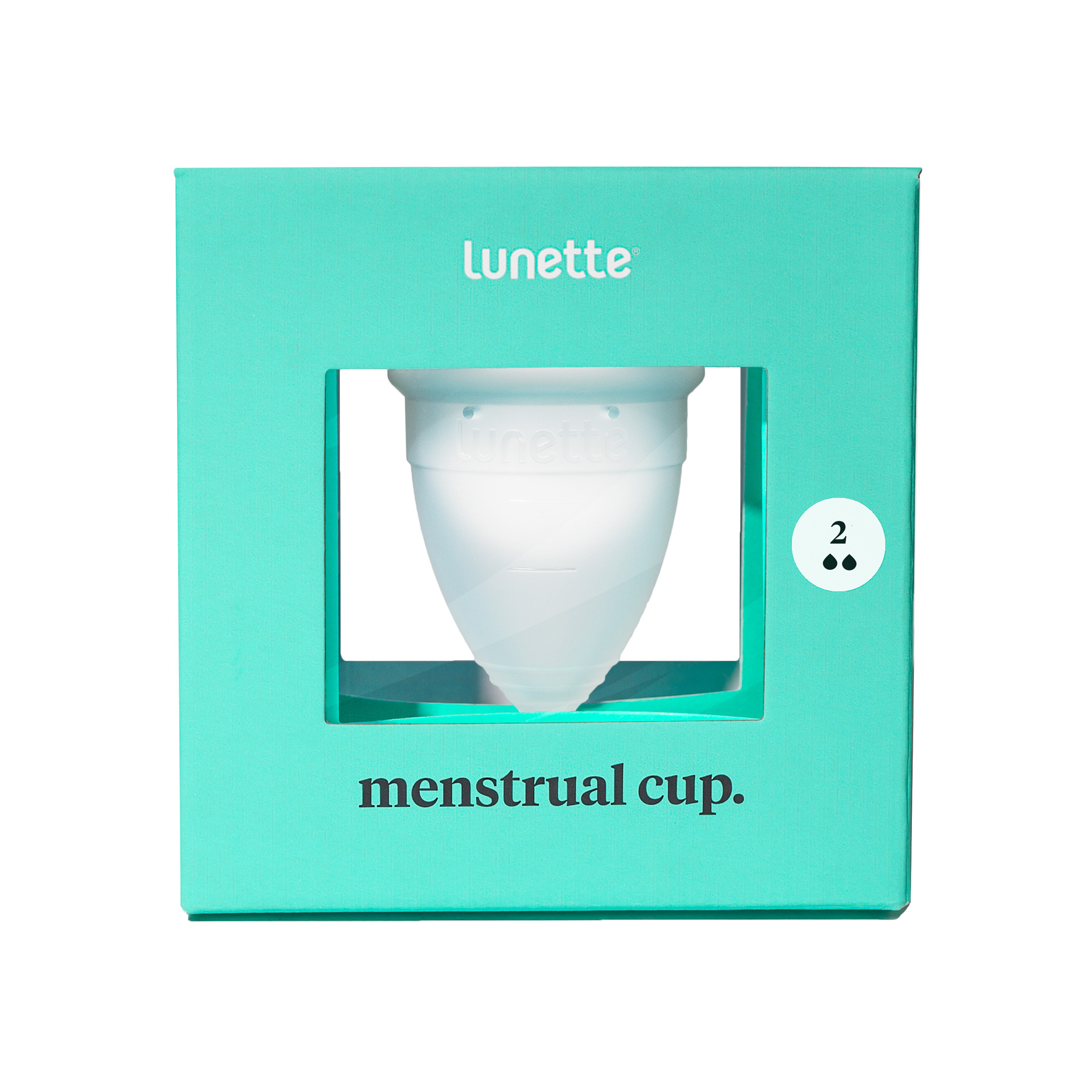 Lunette Menskopp Klar Stl 2 - st