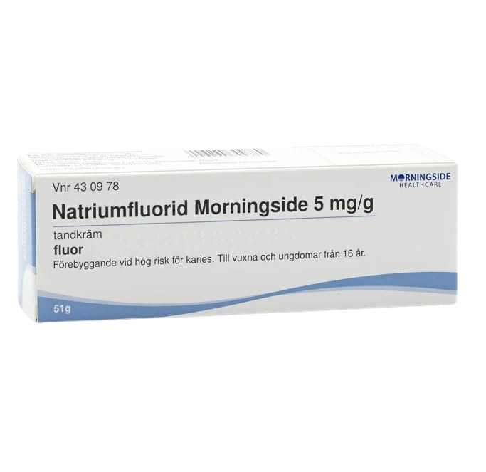 Köp Morningside Natriumfluorid Morningside 5 mg/g Tandkräm 5 | Apohem