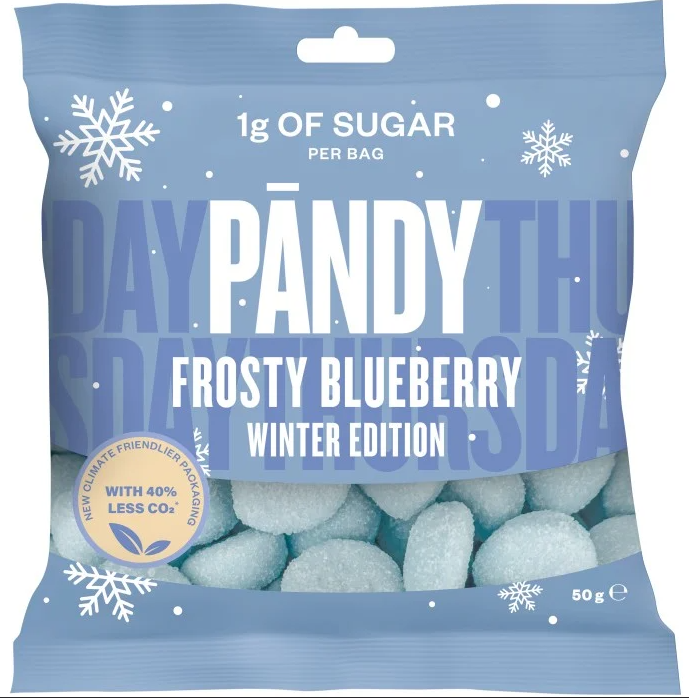 Pändy Candy Frosty Blueberry Winter Edition 50g