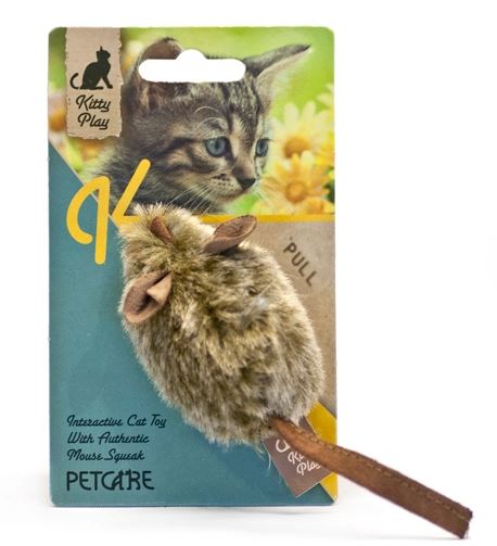 Kitty Play Squeaking Mouse Hunter Cat Toy 1 st