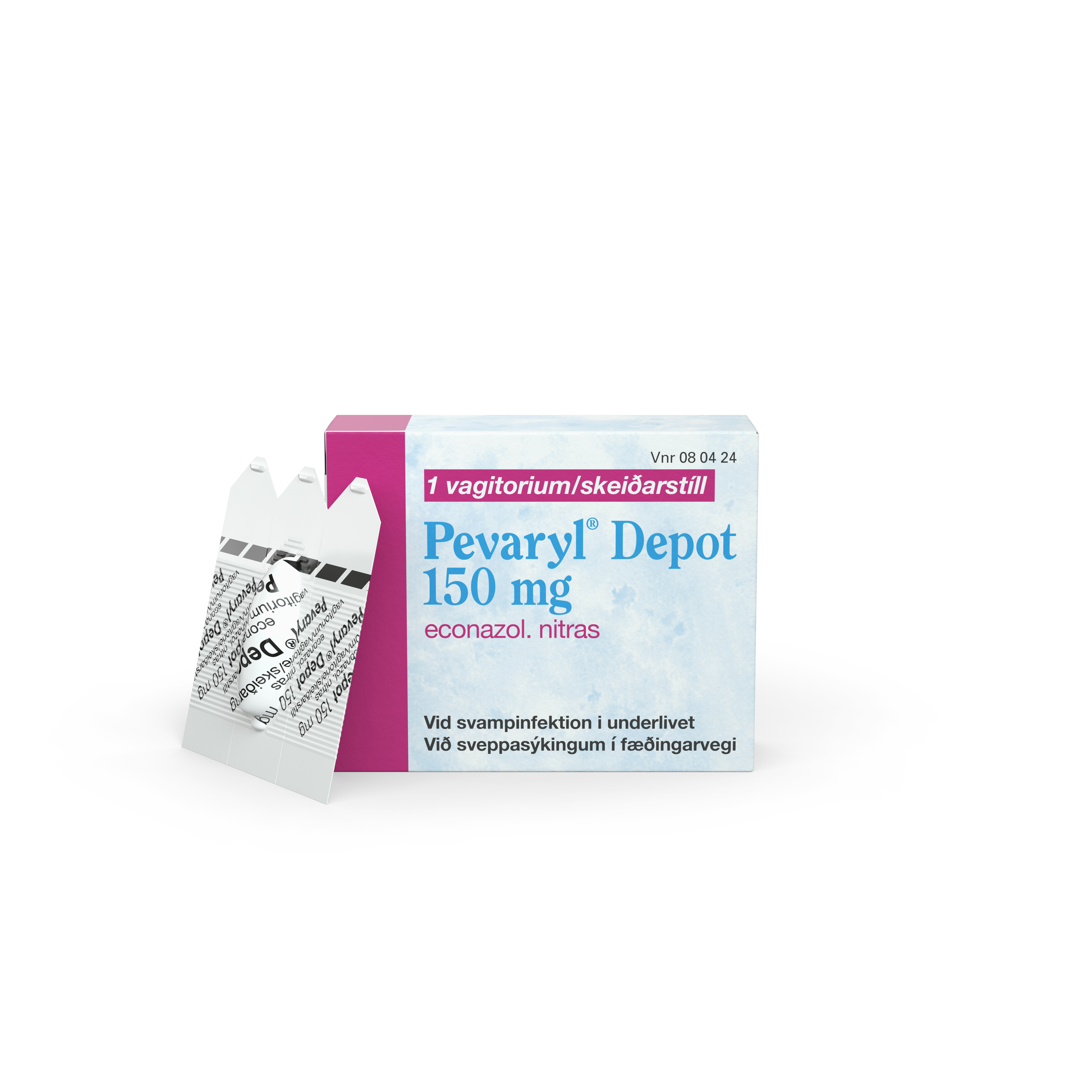 Pevaryl Depot Vagitorium 150 mg 1 st