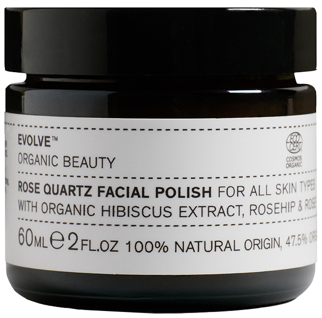 Evolve Organic Beauty Rose Quartz Facial Polish 60 ml