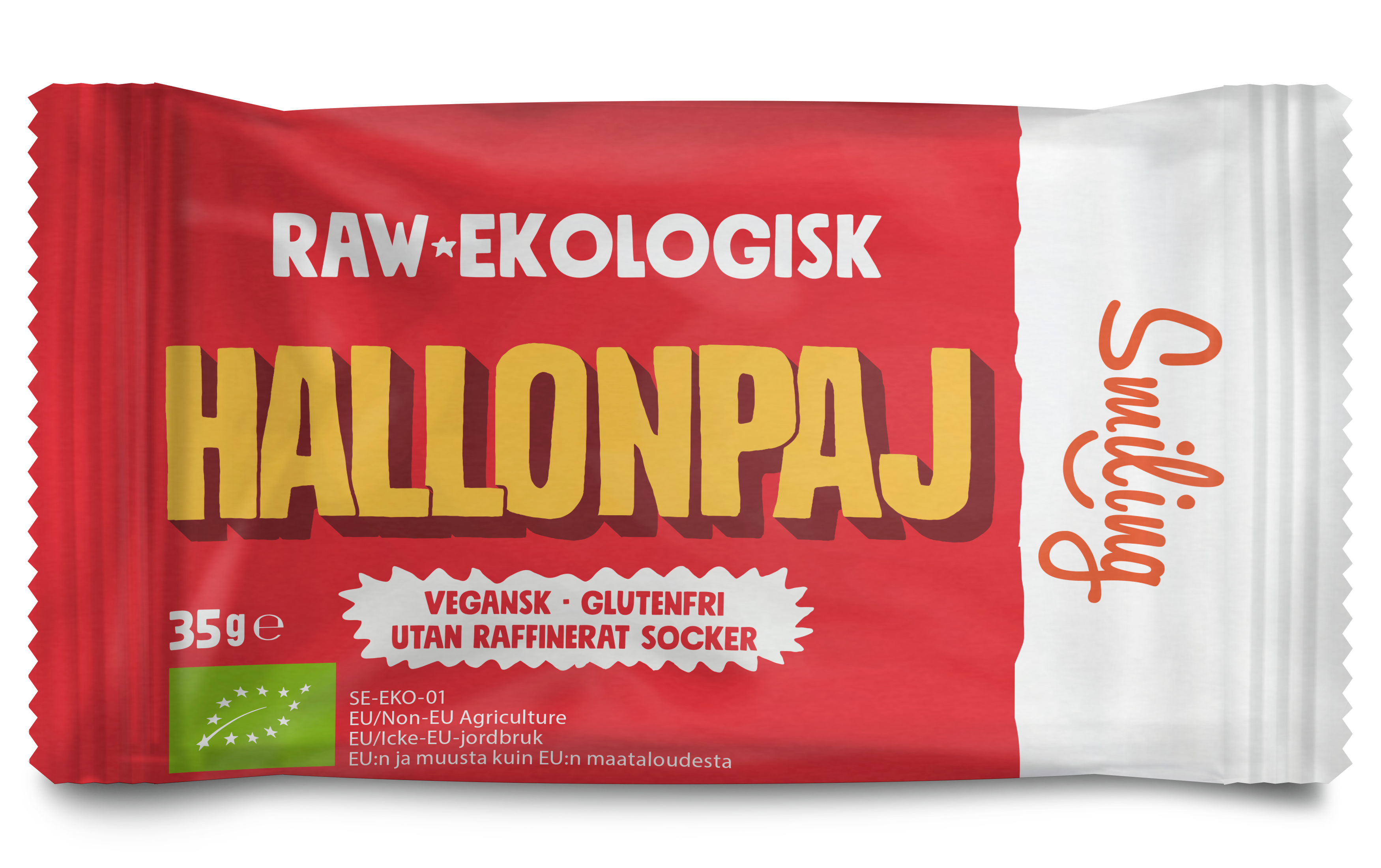 Smiling RAW Ekologisk Hallonpaj 35 g