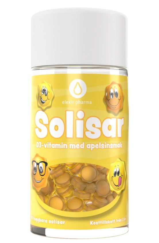 Elexir Pharma Solisar 90 tuggkapslar