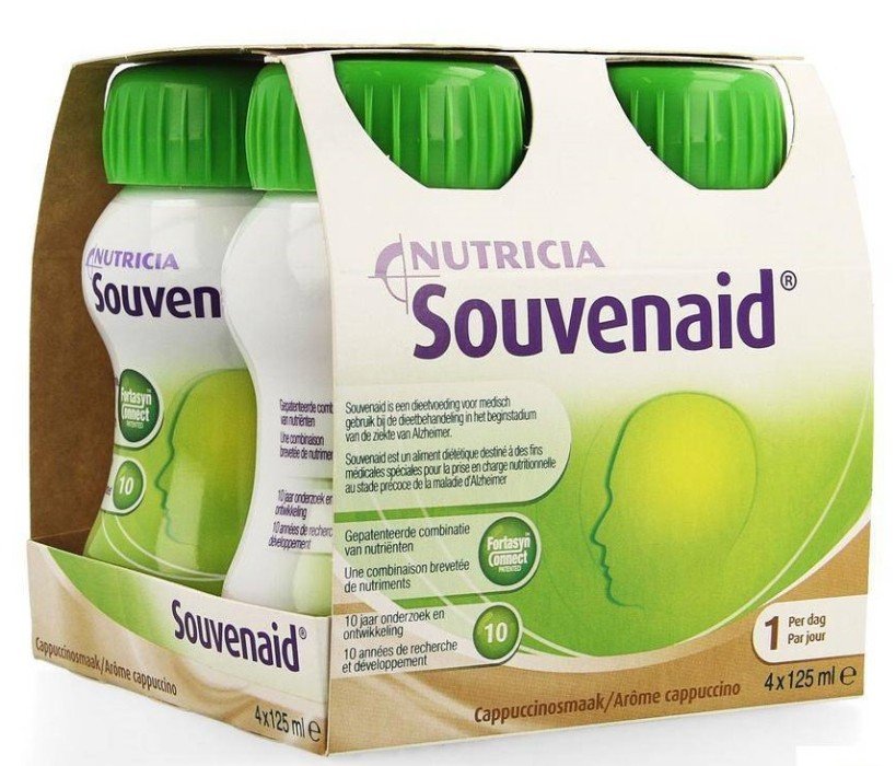 Souvenaid Cappuccino 4 x 125 ml