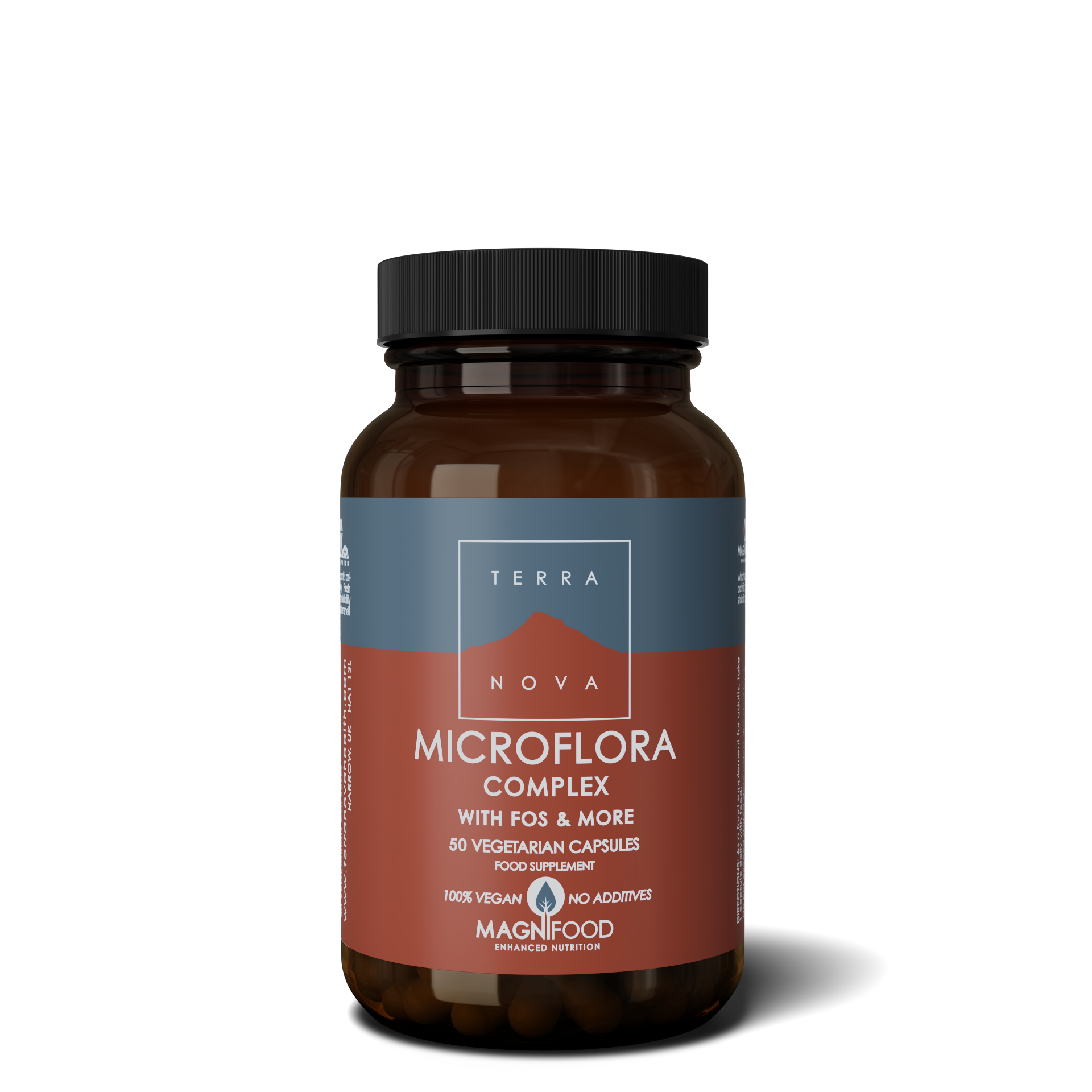 Terranova Microflora Complex with FOS & More 50 kapslar