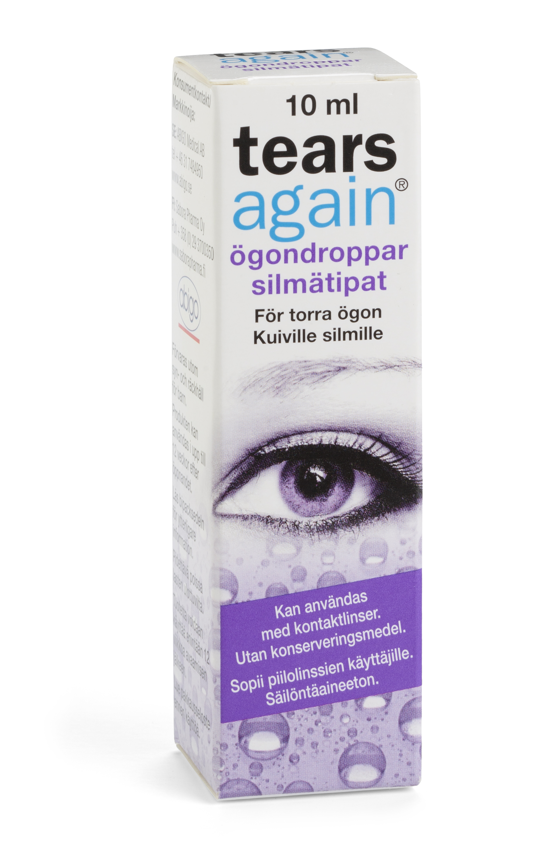 Tearsagain Ögondroppar 10 ml