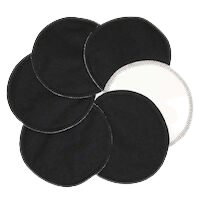 Imse Stay Dry Amningsinlägg Black 6 st
