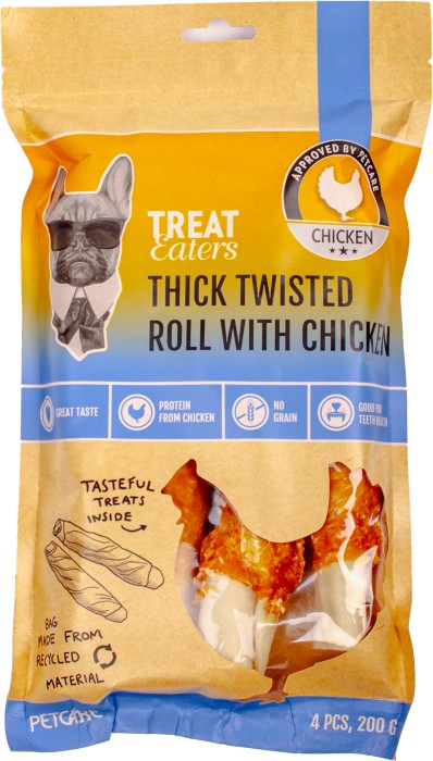 TREATEaters Twisted Chicken Roll 4 st