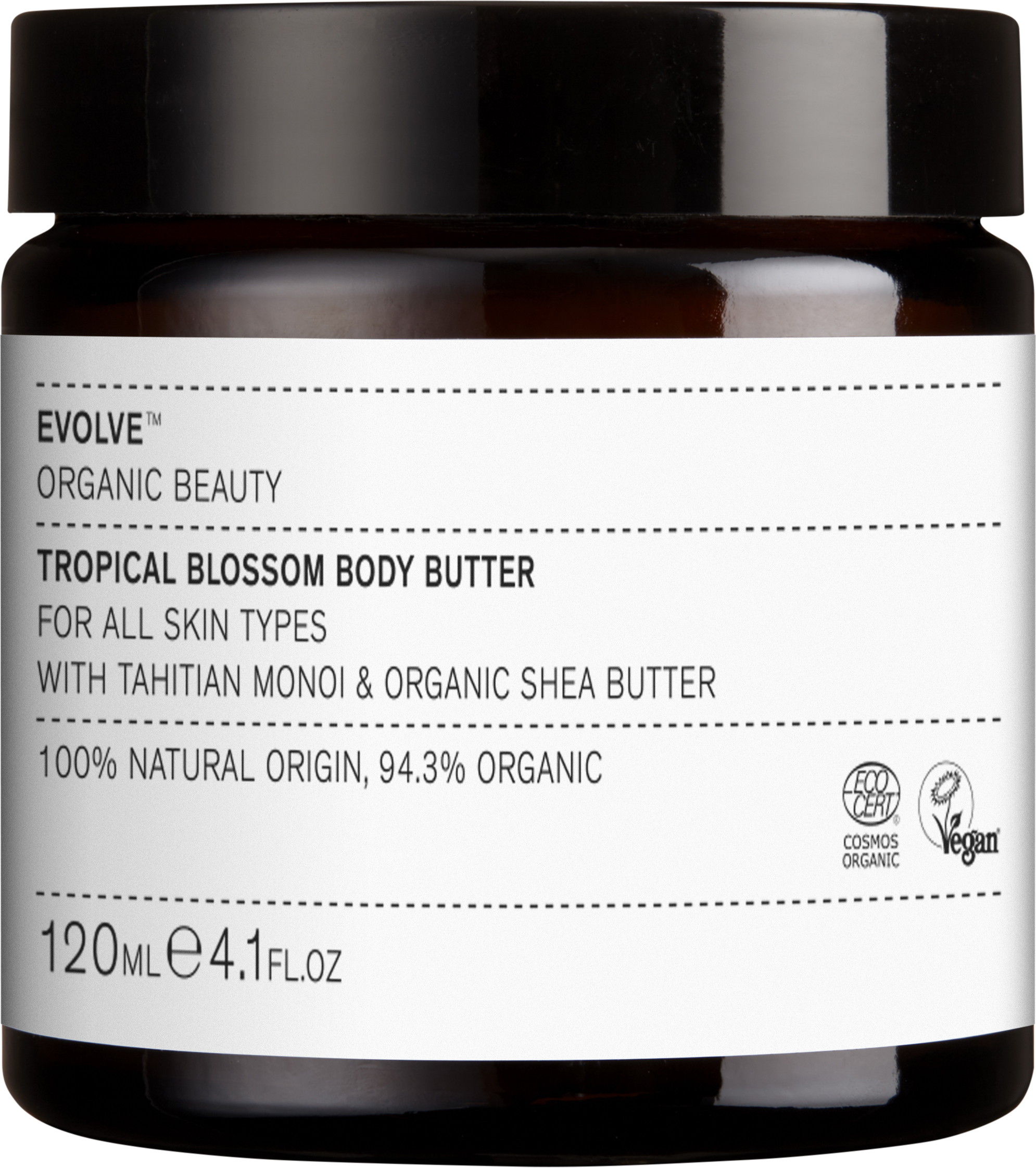 Evolve Organic Beauty Tropical Blossom Body Butter 120 ml